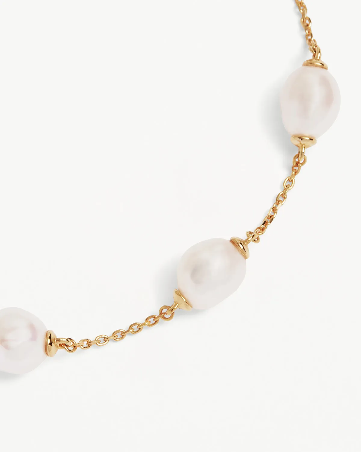 18k Gold Vermeil Harmony Pearl Bracelet