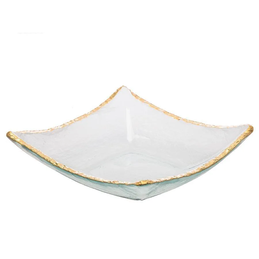 Annieglass Edgey 11 x 11" four point bowl