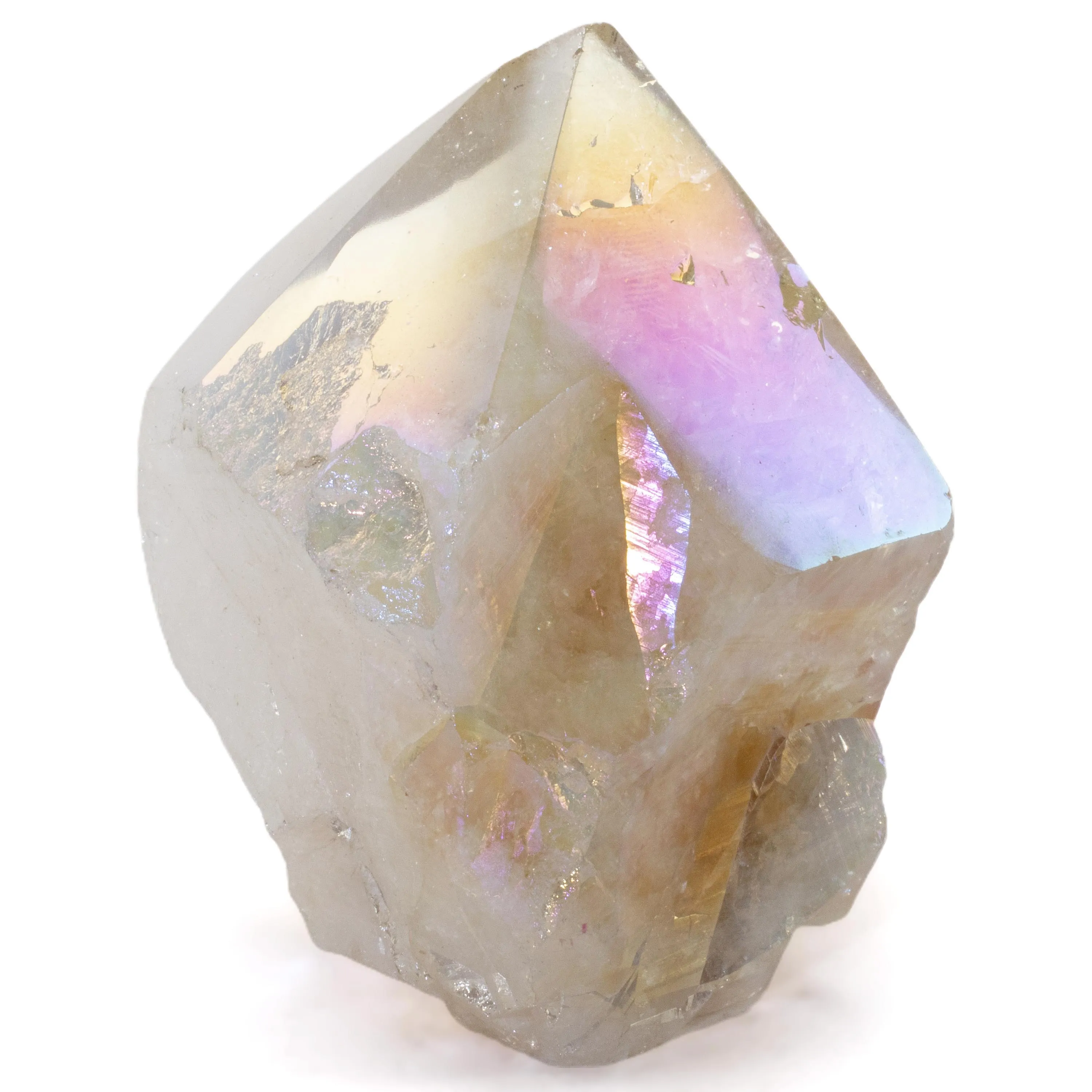 Aura Borealis Citrine Point - 325 g