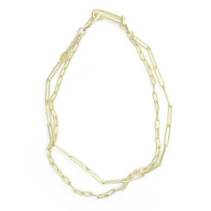 Double Strand Silk Link Bracelet