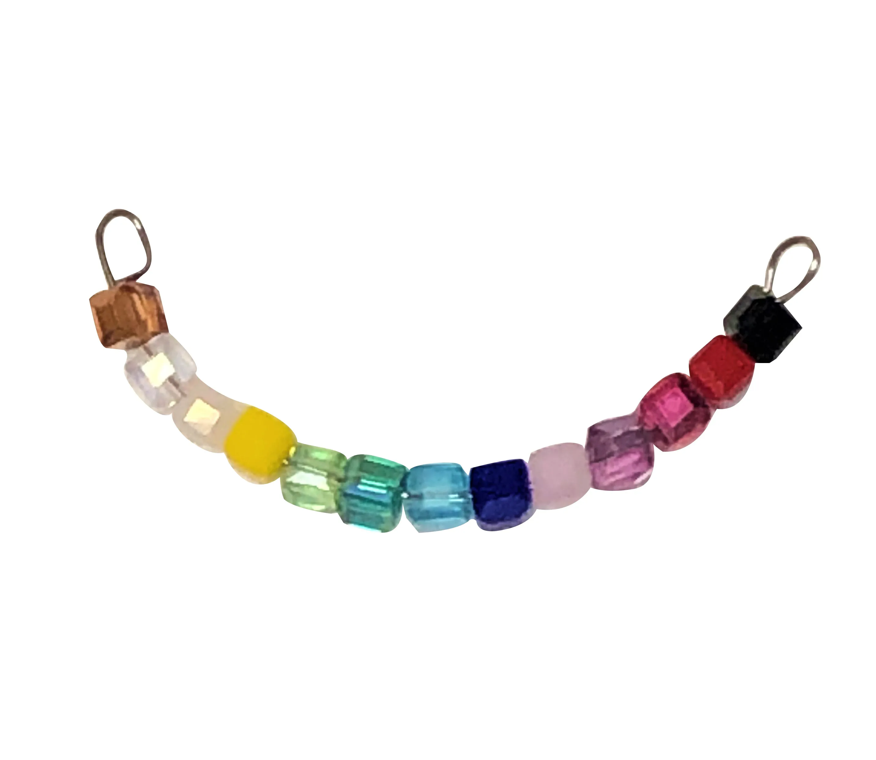 Elephant Stretch Bracelet - Crystal Bead Bracelet 13 COLORS - Peridot Green Crystal, Good Luck Strength and Wisdom Symbol