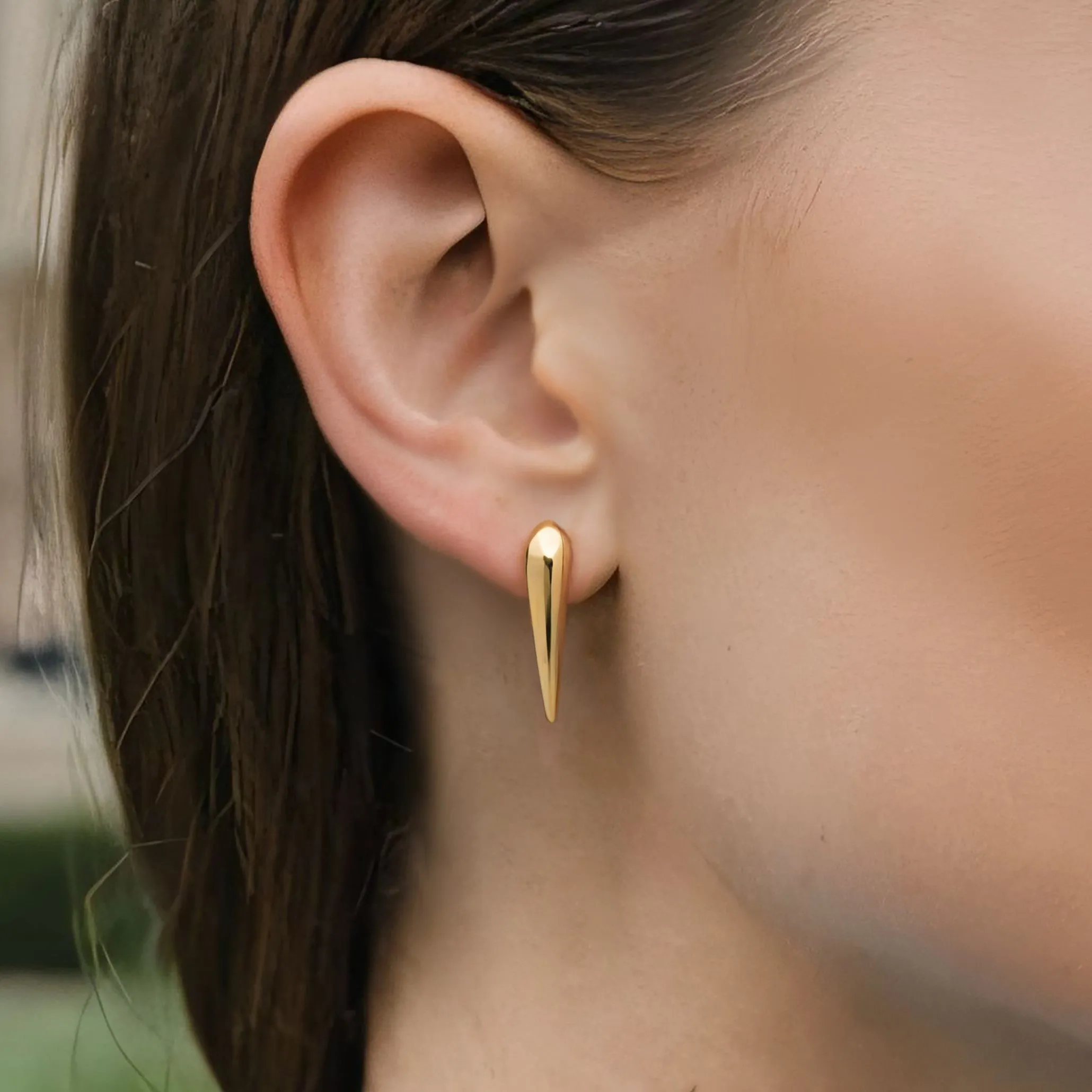 Graceful Diamond Drop Earrings