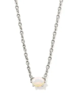 Kendra Scott Cailin Crystal Pendant Necklace Champagne Opal Crystal