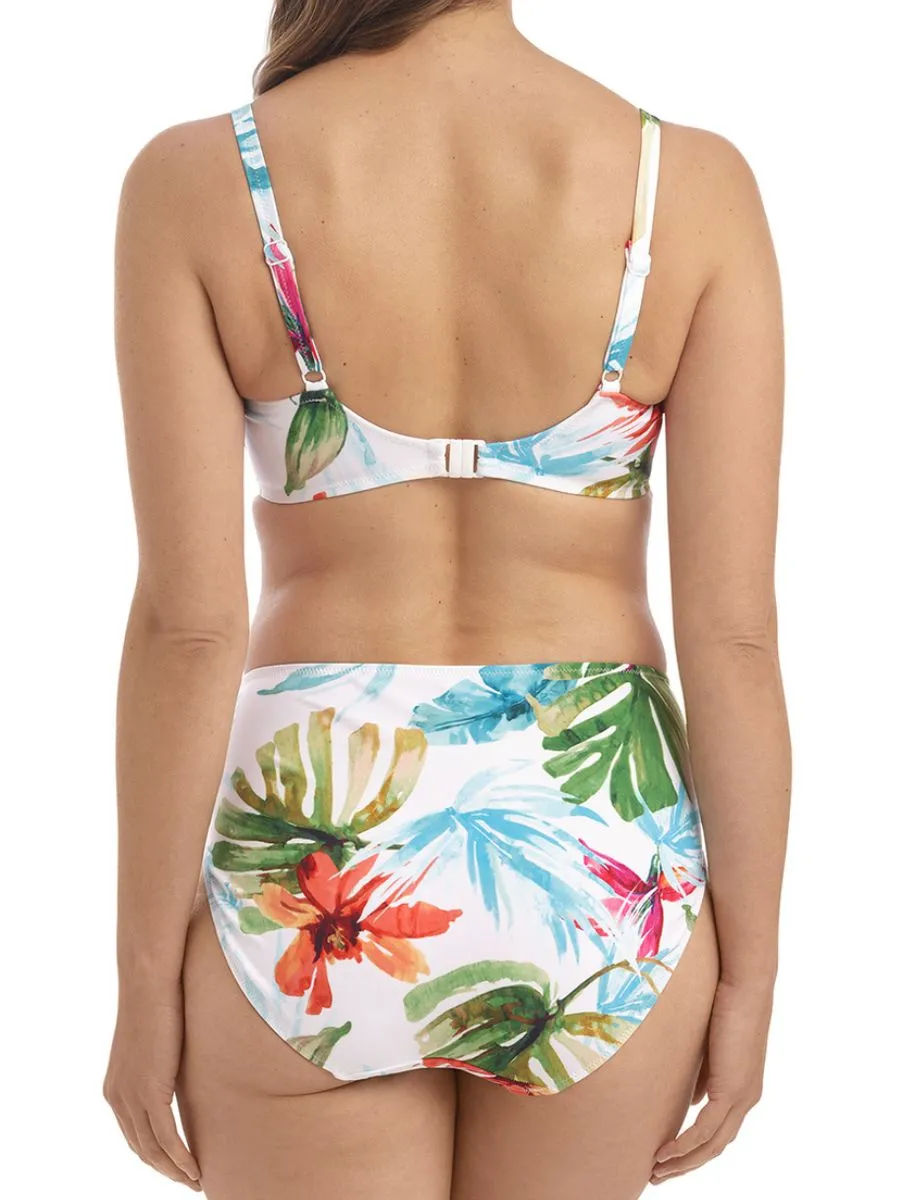 Kiawah Island Gathered Full Cup Bikini Top - Aquamarine