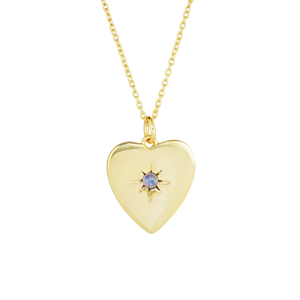 Lover Necklace, Opal