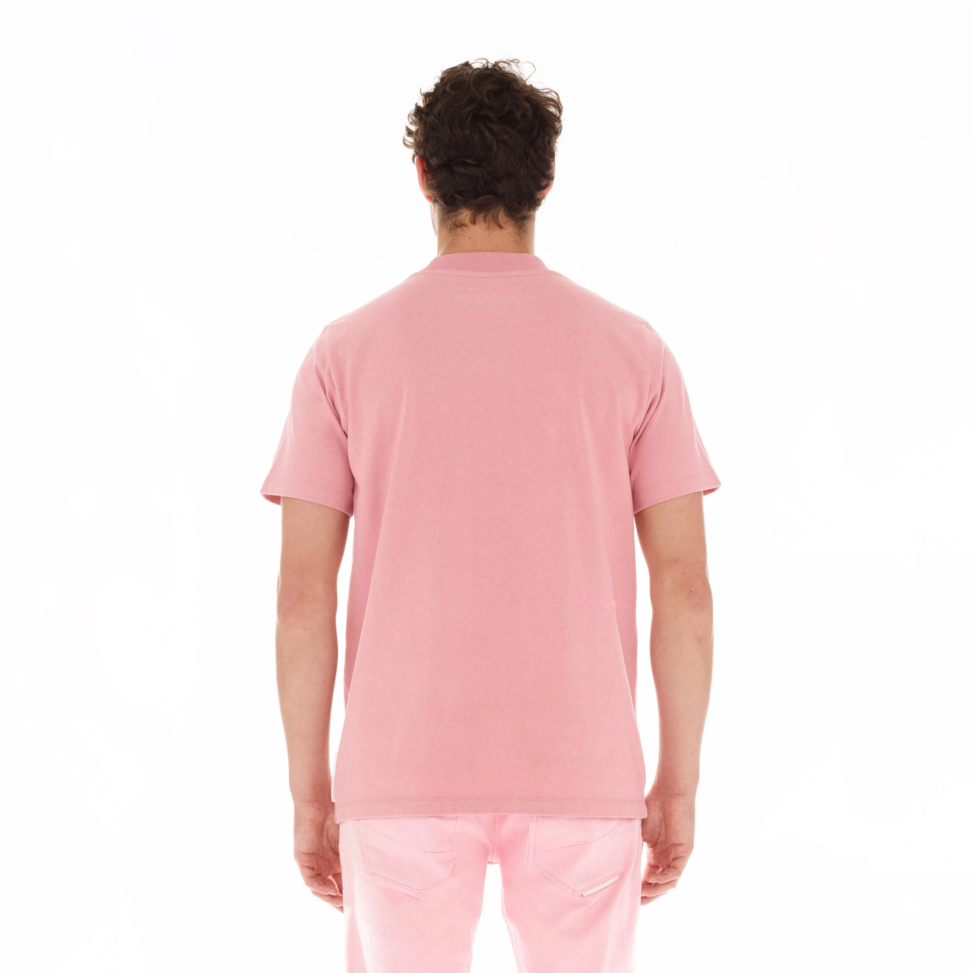NOVELTY TEE "EYE" IN CORAL