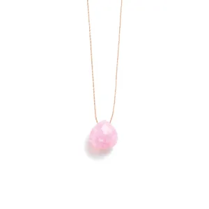 October Opal Birthstone Necklace