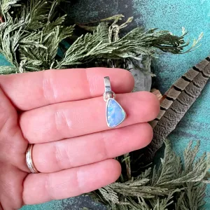 Opal Gemstone Charm w/ quick click clasp