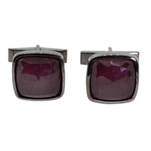 Ruby Cuff Links