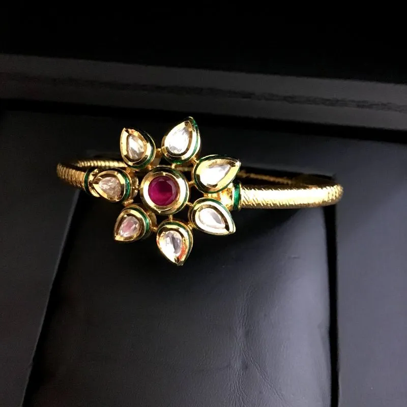Ruby Kundan Bracelet