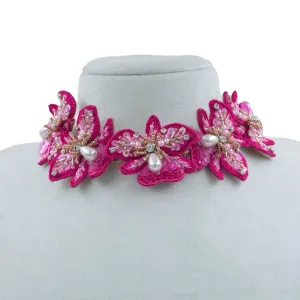 Stella - Hot Pink (Necklace   Earrings)