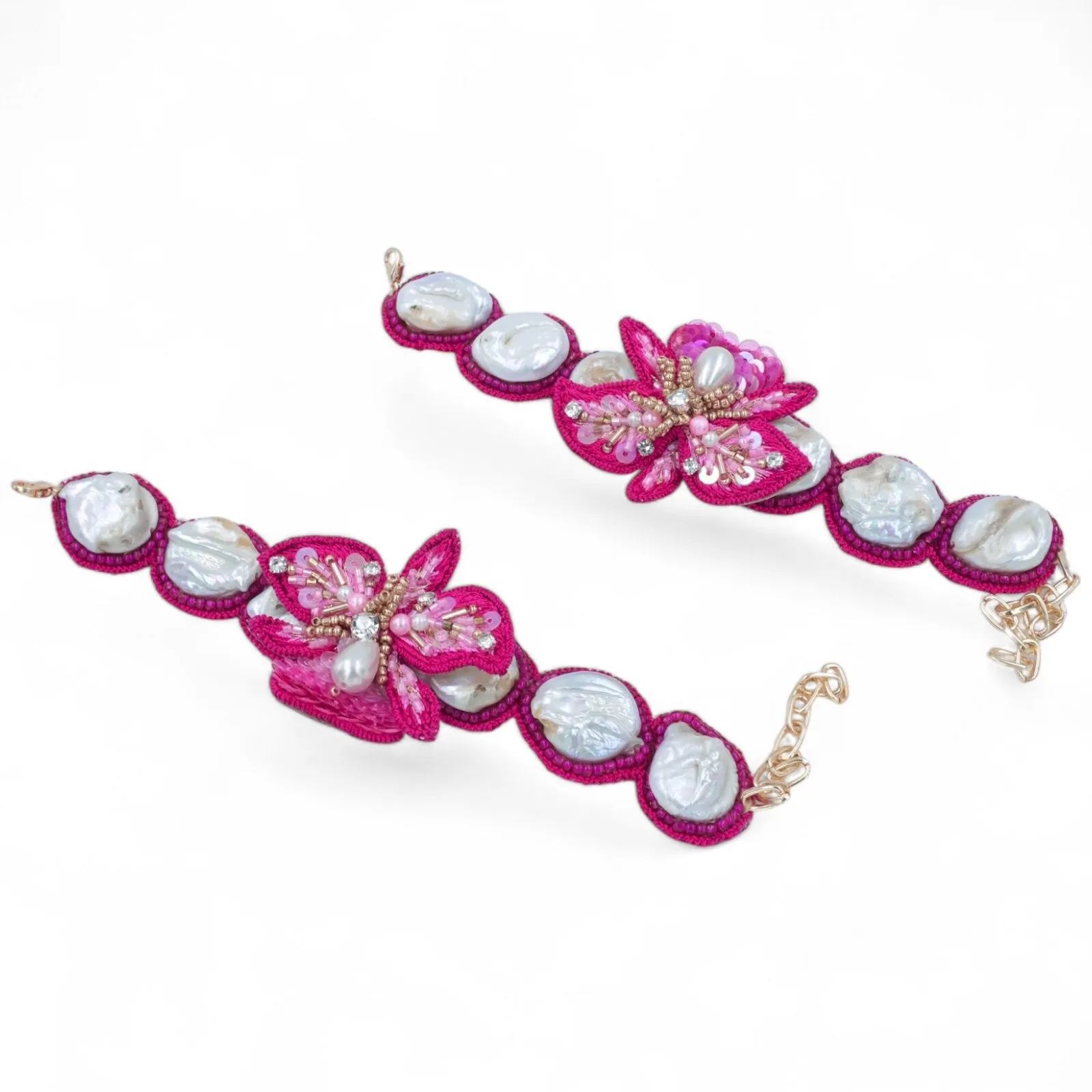 Stella - Hot Pink (Necklace   Earrings)