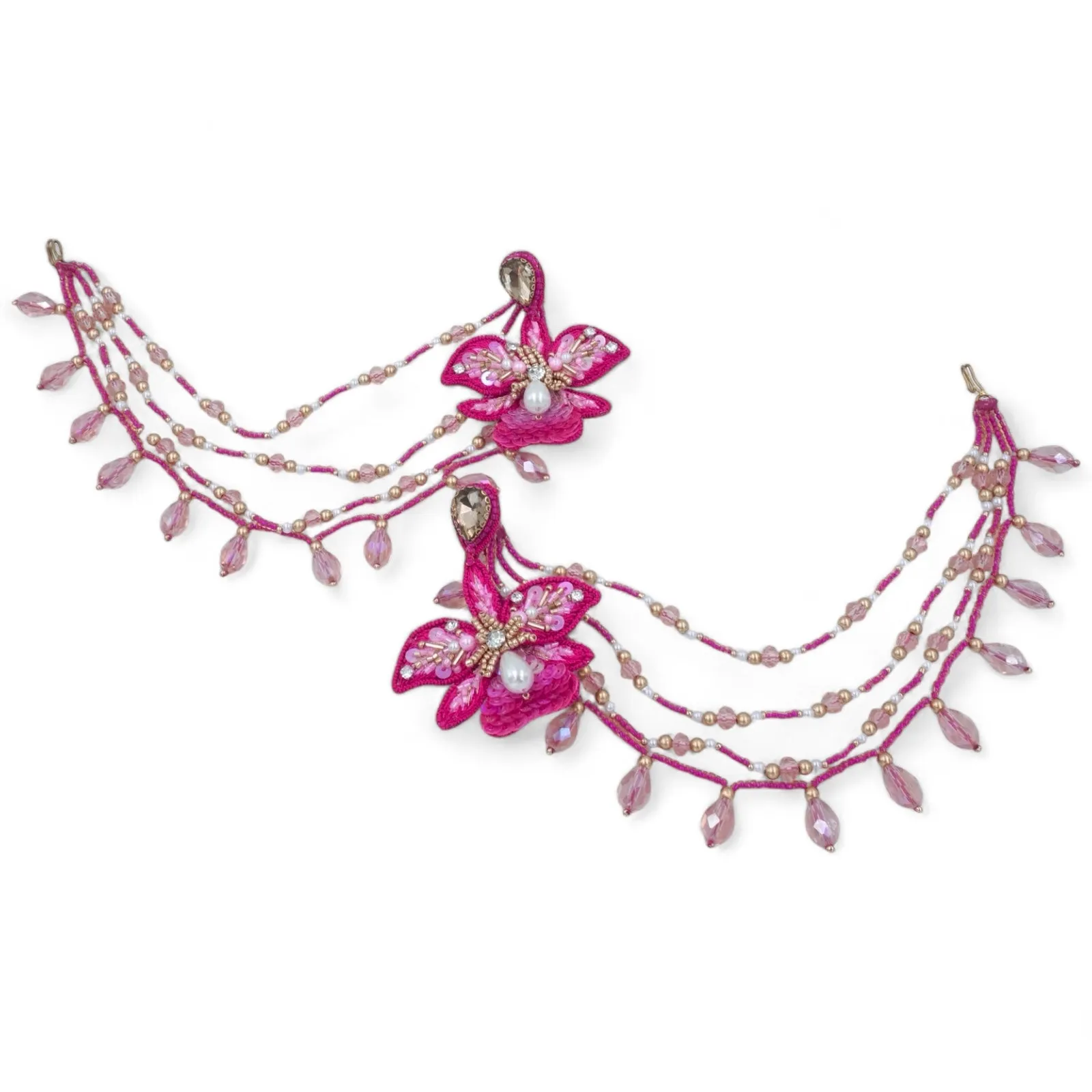 Stella - Hot Pink (Necklace   Earrings)
